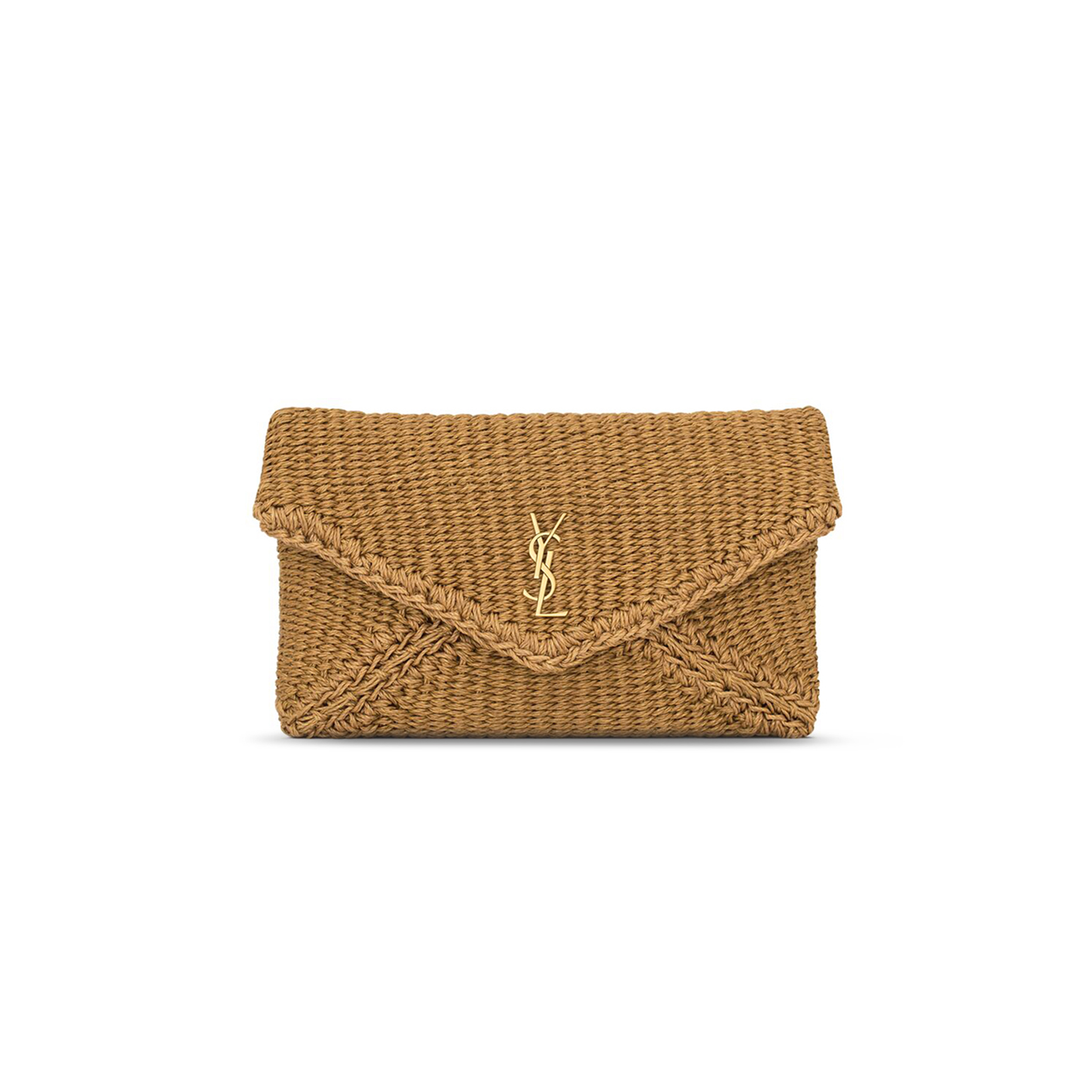 YSL CASSANDRE LARGE ENVELOPE POUCH IN ROPE 769307FAEA62033 (29.5*18*4.5cm)